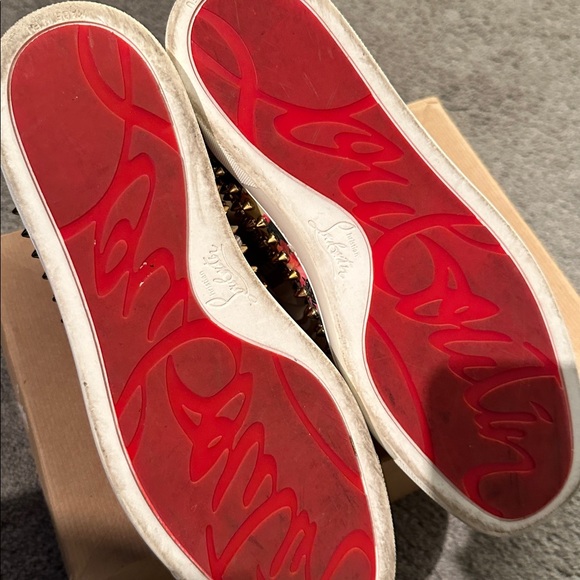 Christian Louboutin Spiked Colorful High-Tops - Picture 4 of 5